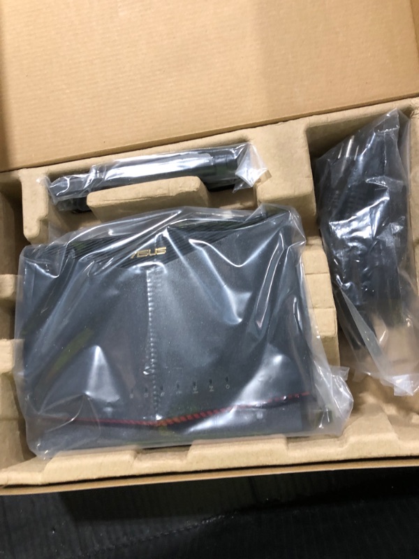 Photo 1 of ASUS RT-AX86U Pro (AX5700) Dual Band WiFi 6 Extendable Gaming Router, 2.5G Port, Gaming Port, Mobile Game Mode, Port Forwarding, Subscription-free Network Security, VPN, AiMesh Compatible