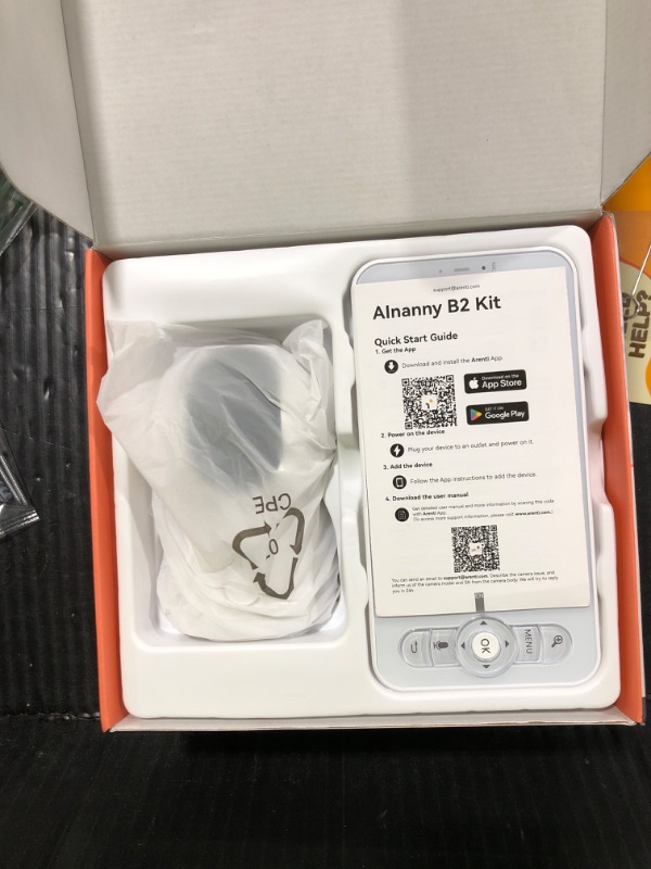 Photo 1 of ARENTI Video Baby Monitor with Camera and Audio, 5-inch Smart Baby Camera Monitor with Free Phone App, 1080P, VOX, PTZ, One-Touch Call, Temp Sensor, Lullaby, Night Vision, Auto Tracking, 2-Way Talk