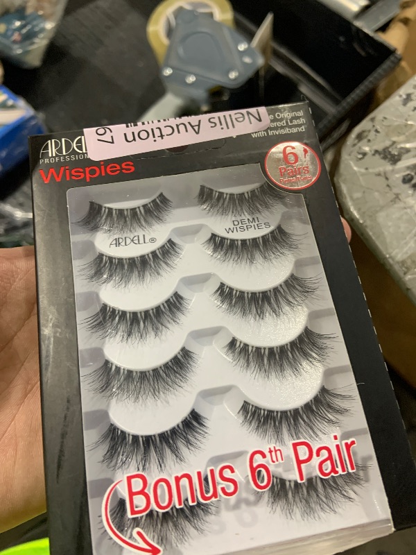 Photo 1 of Ardell False Eyelashes Demi Wispies Black, 1 pack (6 pairs per pack)