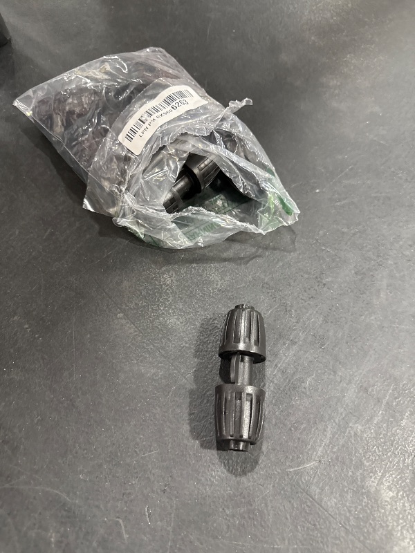 Photo 1 of 1/2 inch Irrigation Fittings Coupling Connectors For (1/2" ID x0.6-0.63" OD) 16mm Drip Tubing Barbed Connectors-10 Pcs/pack