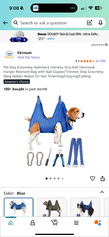 Photo 1 of Kkiimat dog grooming kit - size unknown 