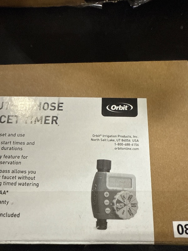 Photo 1 of 1 outlet hose faucet timer 