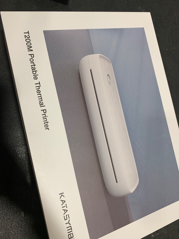 Photo 1 of SUPVAN T200M Portable Printer Wireless for Travel, Bluetooth Inkless Printer with 300 DPI, Prints 400 Pages per Charge, Supports 8.5" X 11" US Letter, Compatible with iPhone, Android & Laptop