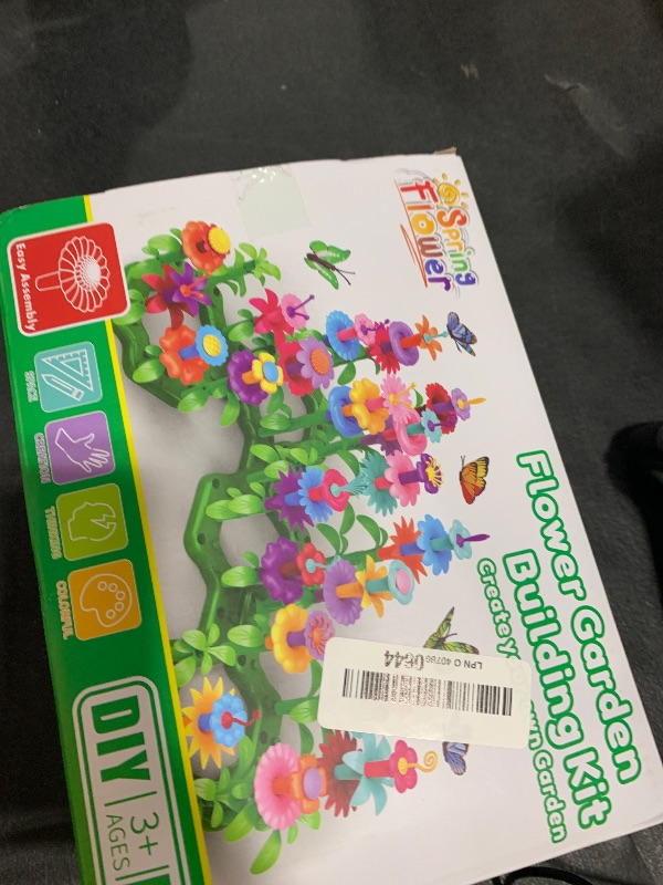 Photo 1 of SpringFlower Toys for Girls 3 4 5 6 7 Years Old, Flower Garden Building Kit with Storage case,Educational STEM Toy and Preschool Garden Play Set for Toddlers, for Kids,148pcs