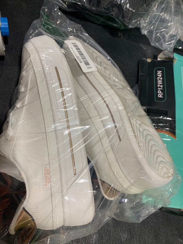 Photo 1 of Skechers Women's Hands Free Slip-Ins Bobs-Social Sneaker, White, 9.5