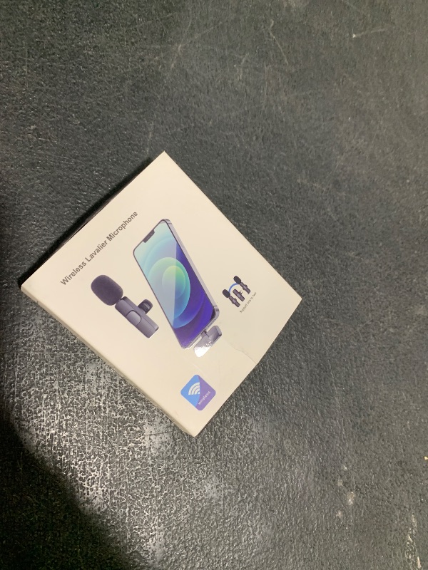 Photo 1 of GOGARA Microphone for iPhone, 2 Pack Wireless Microphones, Mini Mic, Lavalier, Recording Lapel Mic, Plug-Play, Clip On Microphone with Noise Reduction for Interview/Tiktok (for iPhone14 and Below)