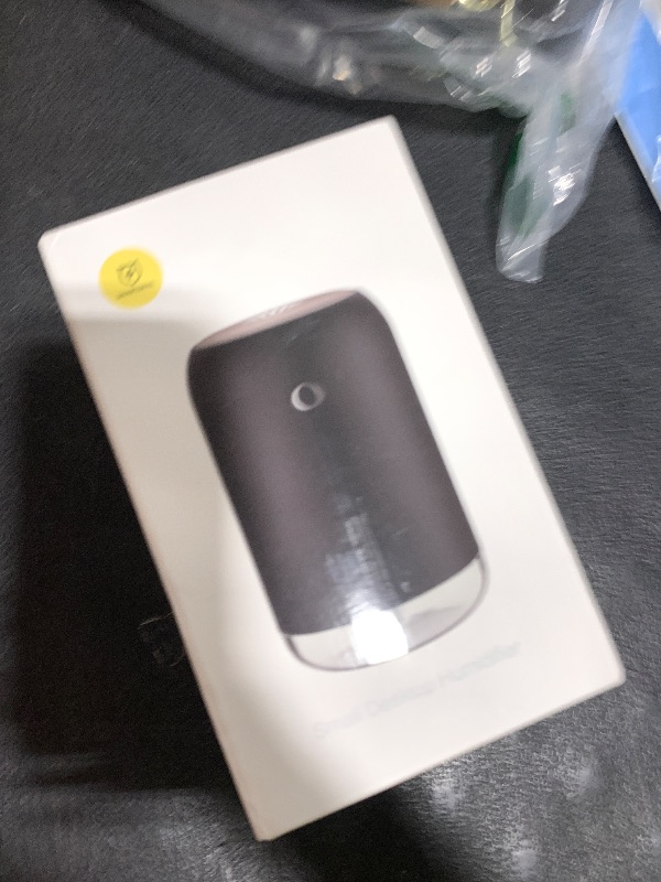 Photo 1 of SmartDevil Portable Mini Humidifier, 500ml Desk Plant Humidifier, USB Personal for Bedroom, Office with Night Light, 2 Mist Modes, Black