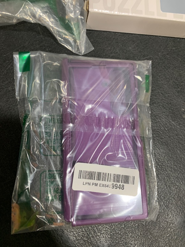 Photo 1 of Vizvera for Samsung Galaxy Z Fold 7 Case RFID Wallet with Cards Holder [Hinge Cover] [Camera Cover] Shockproof Silicone Protective Phone Case for Z Fold 7 2025-Purple