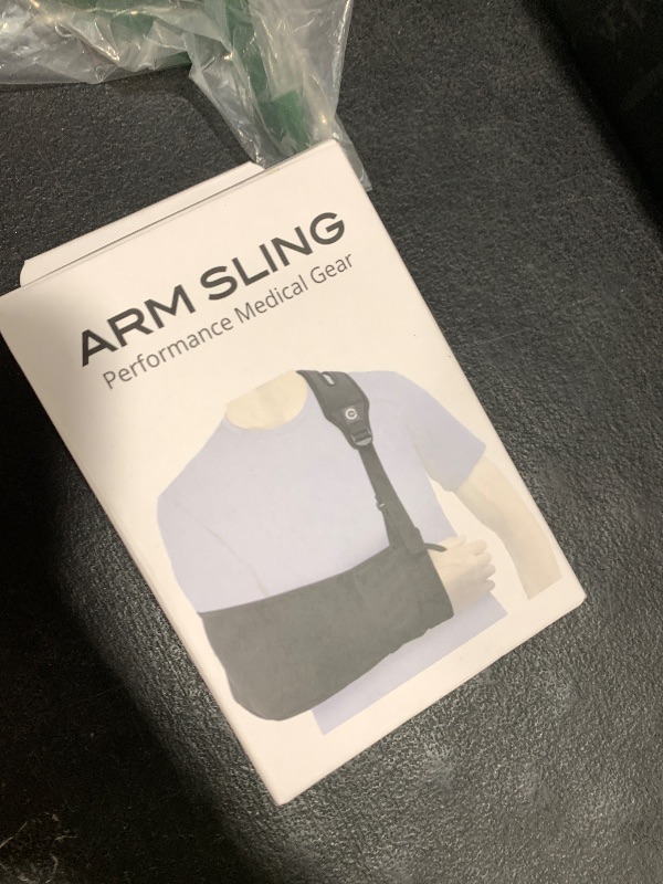 Photo 1 of healjoy Custom SLR Arm Sling – Split Strap Technology for Pain Relief, Ergonomic Shoulder & Arm Support, Lightweight & Breathable, Adjustable for Left or Right Arm, Men & Women