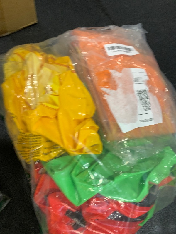 Photo 1 of Sloosh 4 Pack Inflatable Pool Floats Fruit Tube Rings, Fruit Swim Tubes, Pool Floaties Toys, Beach Swimming Party Toys for Kids and Adults (Fruit)