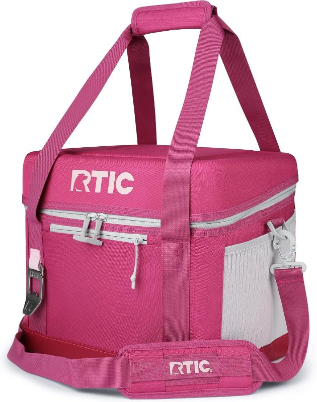 Photo 1 of RTIC 15 Can Everyday Cooler, Soft Sided Portable Insulated Cooling for Lunch, Beach, Drink, Beverage, Travel, Camping, Picnic, for Men and Women