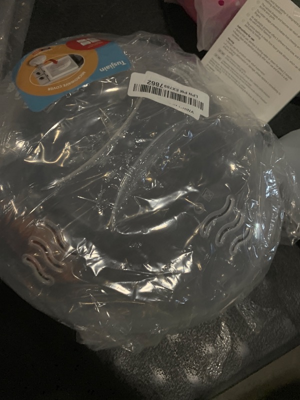 Photo 1 of Microwave Splatter Cover for Food Large Microwave Plate Food Cover With Easy Grip Handle Anti-Splatter Lid With Enlarge Perforated Steam Vents,11.5 Inch,BPA Free & Dishwasher Safe