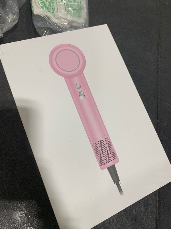 Photo 1 of Hair Dryer, High-Speed Ionic Low Noise Blow Dryer with Brushless Motor for Fast Drying, Thermo-Control Quiet Compact Hair Blow Dryer with Magnetic Diffuser for Curly Hair for Home Travel Salon