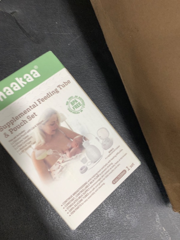 Photo 1 of haakaa Supplemental Feeding Tube & Pouch Set,Baby Supplemental Nursing System,SNS Breastfeeding System,Food Grade Silicone
