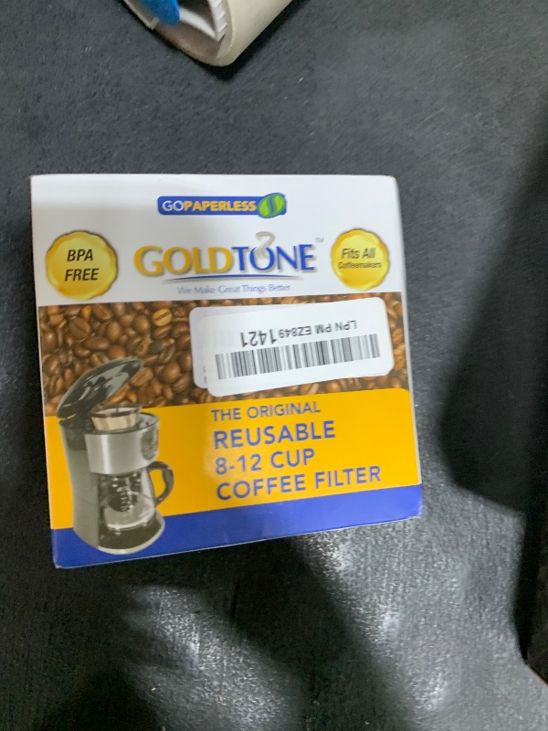 Photo 1 of GOLDTONE Reusable 8-12 Cup Basket Coffee Filter fits Hamilton Beach Coffee Makers and Brewers. Replaces your Hamilton Beach Reusable Coffee Filter - BPA Free