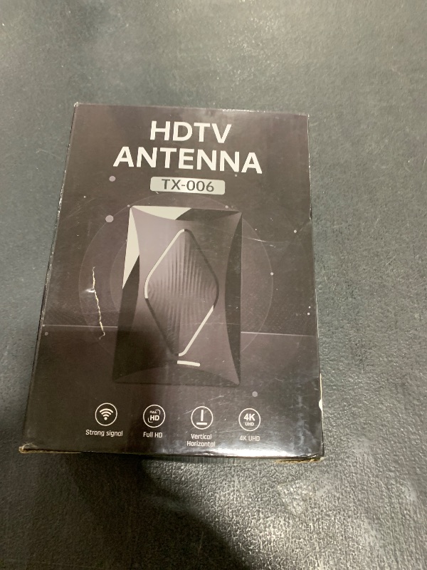 Photo 1 of 2025 TV Antenna Indoor Antenna for Smart TV, 2200+ Miles Long Range Reception tv Antenna with Amplifier Signal Booster for Local Channels, Clear Reception for 4K 1080p HD