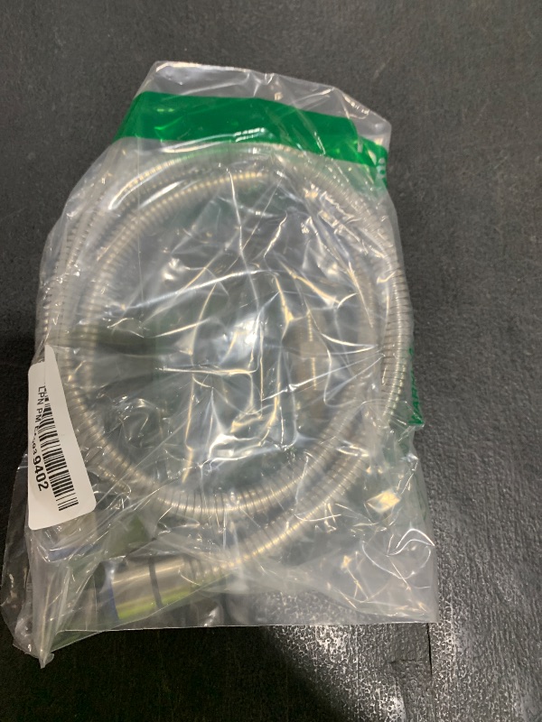 Photo 1 of Dreyoo 1 Pack 39 Inch Shower Hose with Shower Extension Connector, Extra Long Handheld Head Hose with Brass Insert and Nut, 1/2 to 1/2 Extender, Stainless Steel