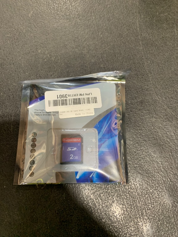 Photo 1 of INDMEM SD Card 2GB Class 4 Flash Memory Card 2G SLC Stanard Secure Digital Cards (1PC)