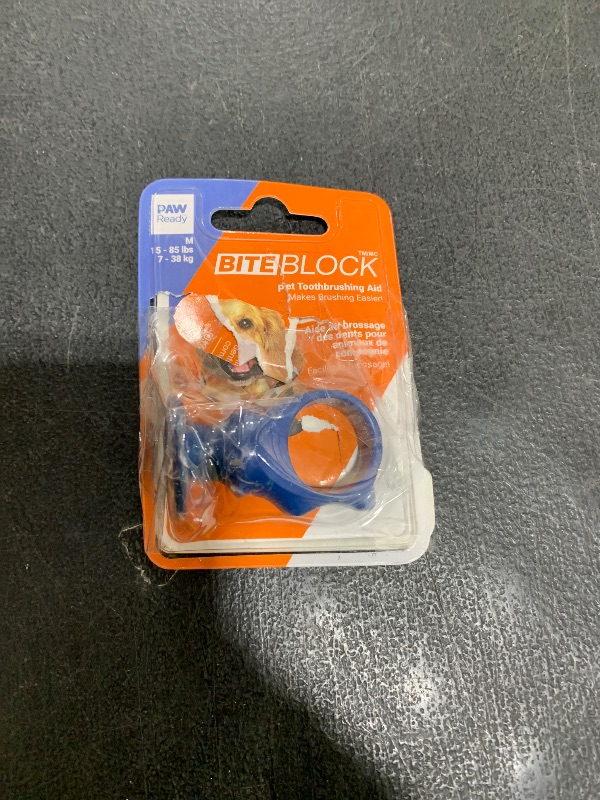 Photo 1 of Paw Ready Pet Toothbrushing Assistant for Dogs and Cats Allows You to Brush Your pet’s Teeth Without Constantly Worrying About Getting Bitten Medium Size for Pets Between 15-85 lbs. (7-38.5 Kg)