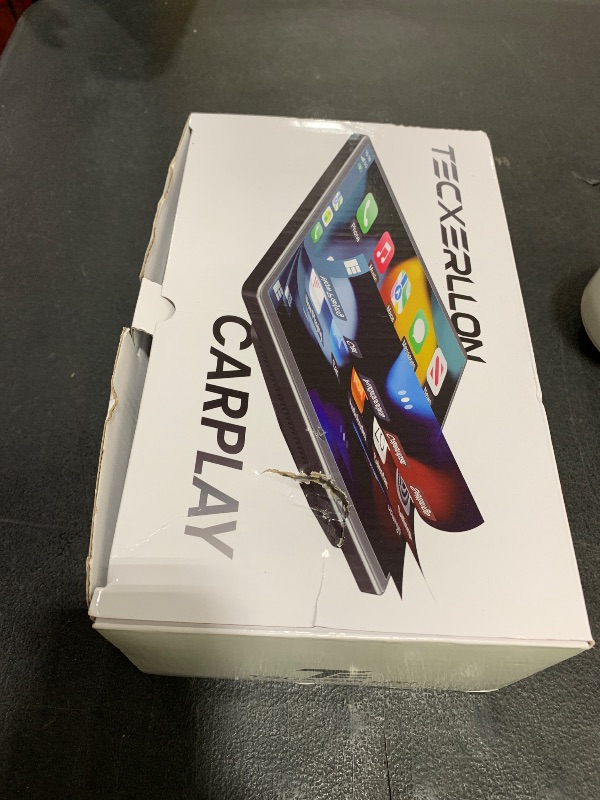 Photo 1 of TECXERLLON 9'' HD Portable Carplay Screen for Car with 4K Dash Cam & 1080P Backup Camera DVR, Car Audio Receivers with Carplay & Android Auto Touch Screen, GPS Navigation, Mirror Link, Voice Control