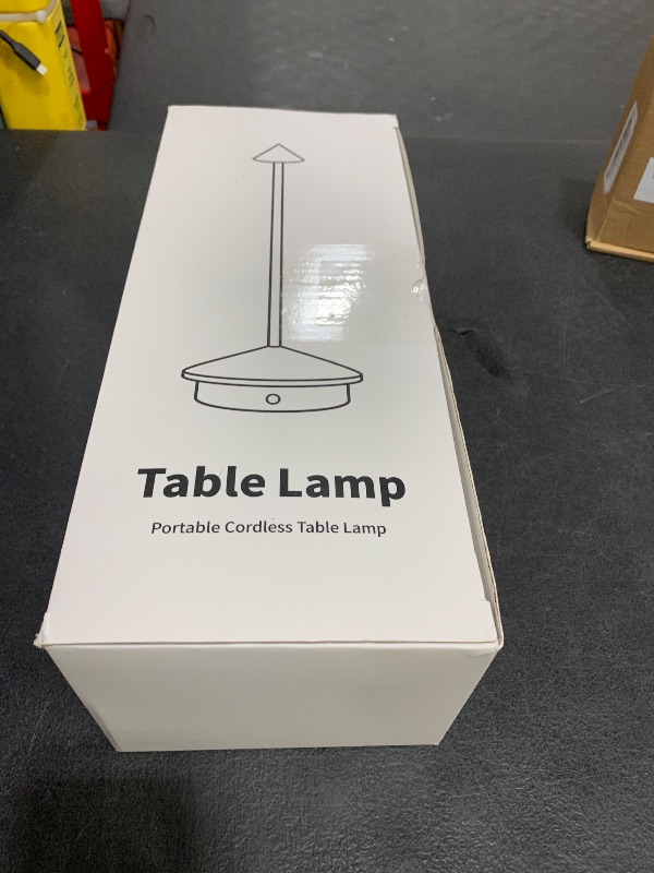 Photo 1 of NEWSEE Modern Cordless Table Lamp Set of 2, Portable LED Desk Lamps, 5000mAh Rechargeable Battery Operated Lighting for Bedroom Dining Room Restaurant Coffee Shop Camping Night Light (Brushed Nickel)