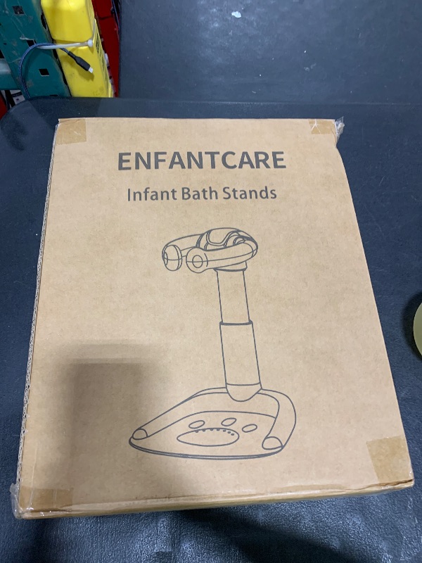Photo 1 of COOSEYA Baby Bath with Shower Stand Support|Anti-Pinch Soporte para Bañera de Bebé Adjustable Shower Tower and Anti-Slip for Toddler Standing Up Themselves,Ideal Gift for Infants 6-36 Months