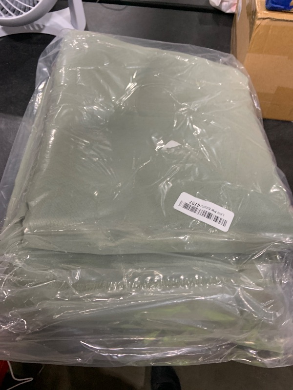 Photo 1 of Fitable 6 Pack Sage Green Rectangle Table Clothes - 70 x 120 Inch - Wrinkle and Stain Resistant Fabric Tablecloths, Washable Polyester Table Covers for Wedding, Party, Banquet, Formal Events