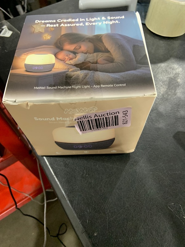 Photo 1 of 2025 Mom's Choice Awards | White Noise Sound Machine Baby with Sunrise Alarm & App Control – Sound Machine with 360 RGB Night Light, Sleep Soother for Adults & Kids, Baby Essentials for Newborns