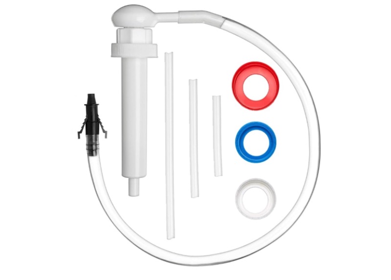 Photo 1 of Slippery Pete Fluid Pump for Gallon Bottles and Wide Mouth Quart Bottles (Not for Standard Quart Bottles) - Transfer Gear Oil, Transmission and Differential Fluid, Antifreeze with This 30cc Hand Pump