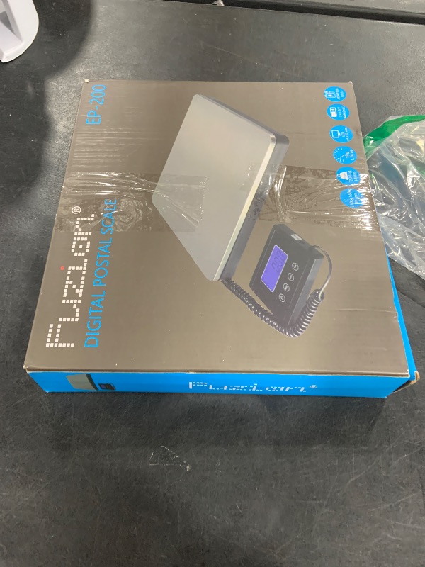 Photo 1 of Fuzion Shipping Scale for Packages Small Business - 440lb x 0.1lb Digital Postal Scale for Packages, Shipping Package Scale, Postage Scale, Postal Scale, Luggage Scale