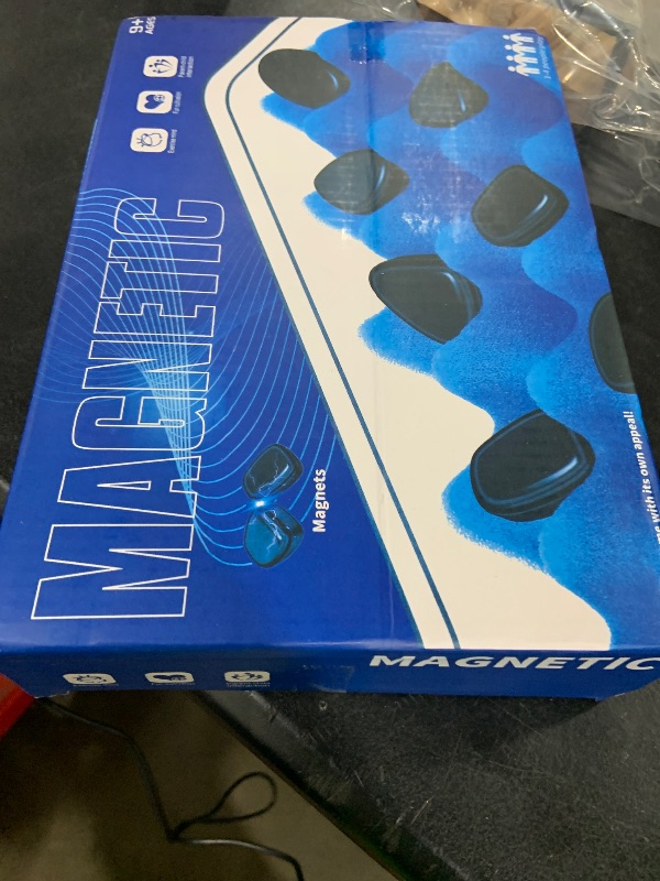 Photo 1 of KnjoFly Magnetic Chess Game, Fun Table Top Magnet Game, Magnet Board Game, Strategy Game for Kids & Adults, Family Party Games (A)