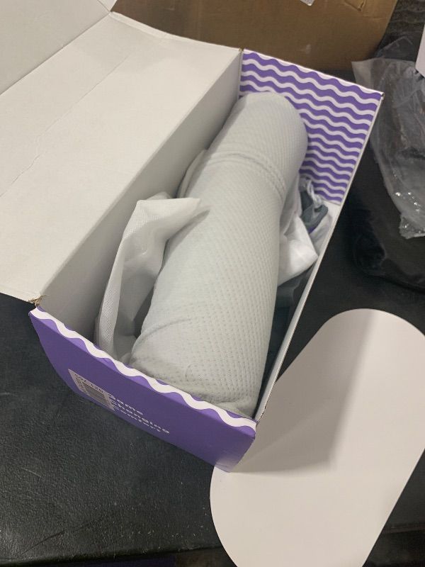 Photo 1 of C CUSHION LAB Deep Sleep Pillow, Patented Ergonomic Contour Design for Side & Back Sleepers, Orthopedic Cervical Shape Gently Cradles Head & Provides Neck Support & Shoulder Pain Relief - Calm Grey