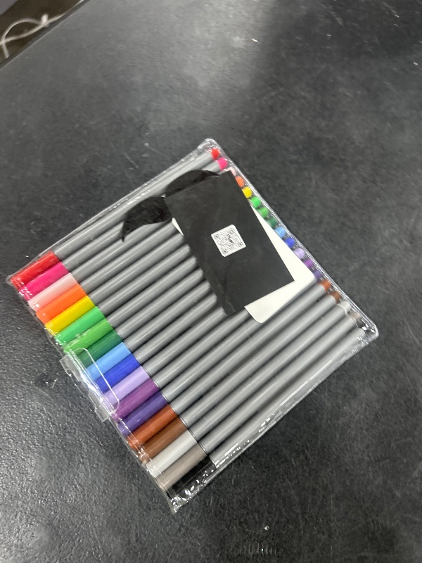 Photo 1 of Mr. Pen Fineliner Pens - 18 pcs Colorful Fine Point Smooth Writing & Drawing Pens, Fine Tip, 0.4mm Fineliners