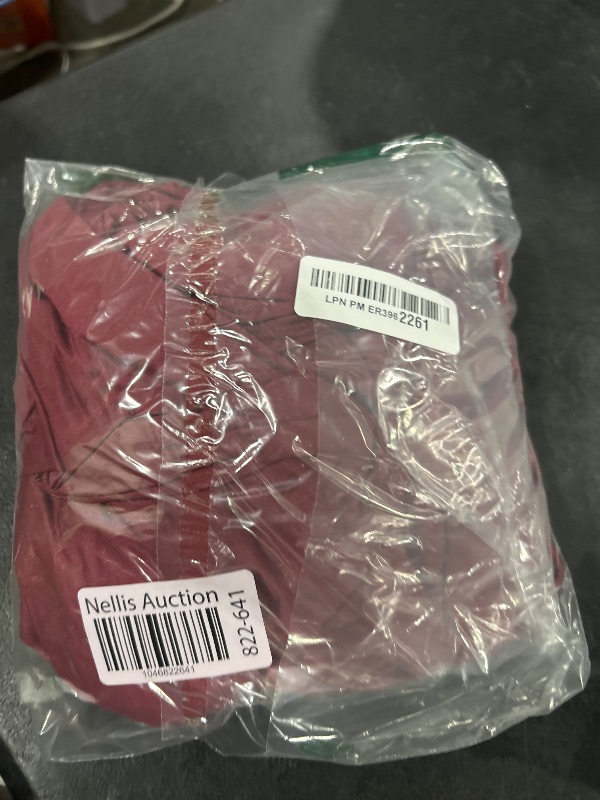 Photo 1 of 10ft x 10ft Burgundy Backdrop Curtain for Parties Wedding Maroon Wrinkle Free Backdrop Drapes Panels for Birthday Party Bridal Shower Photo Photography Polyester Fabric Background Decoration