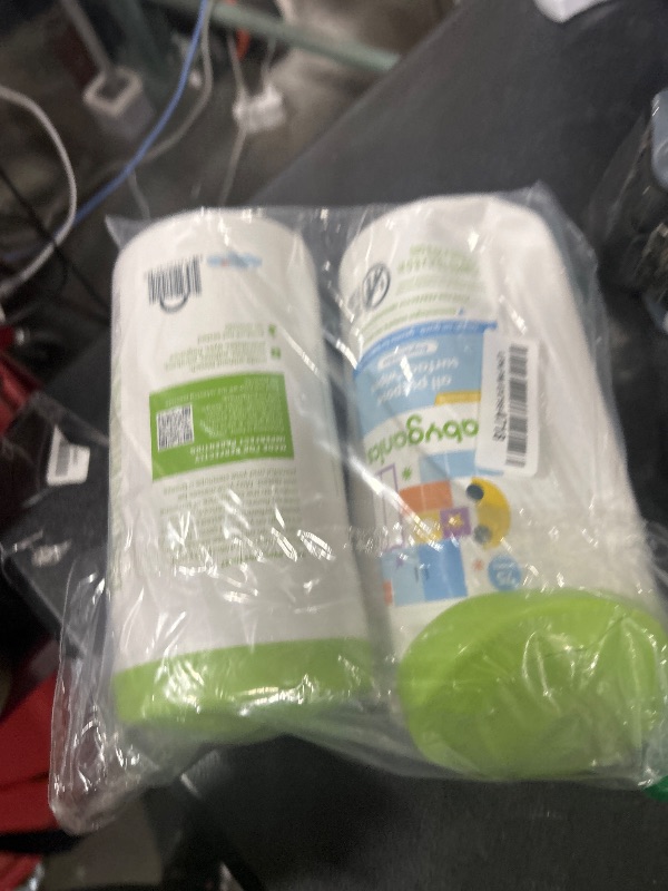 Photo 1 of Babyganics All Purpose Surface Wipes, Fragrance-Free, 75 Count Plant Based and Non-Abrasive, No Ammonia, No Bleach (Pack of 2)