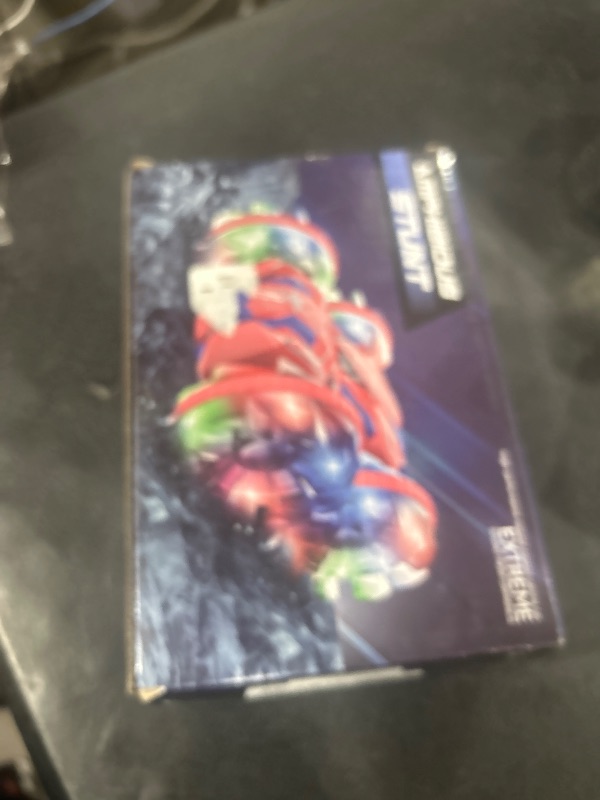 Photo 1 of fygurso Waterproof Remote Control Car?4WD Amphibious 2.4 GHz RC Car Remote Control Boat?360°Rotation RC Stunt with LED Lights?Boys Girls Gifts All Terrain Water Beach Pool Toy