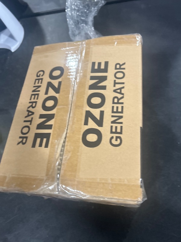 Photo 1 of PowerScale Ozone Generator 90,000mg/h O3 Intelligent Control Ozone Odor Eliminator Commercial Ozone Machine Odor Removal, For Home, Car, Pet Room - High Capacity Ionizer Ozone Air Purifier, Black