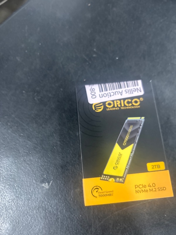 Photo 1 of ORICO 2TB NVMe SSD PCIe 4.0 - Up to 7000MB/s, M.2 2280 Internal Solid State Drive, Fast Heat Dissipation, Compatible with macOS Windows for Gamers and Creators-O7000