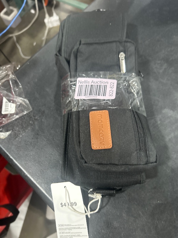 Photo 1 of Momcozy Universal Stroller Organizer with Insulated Cup Holder Detachable Phone Bag & Shoulder Strap, Fits for Stroller like Uppababy, Baby Jogger, Britax, BOB, Umbrella and Pet Stroller