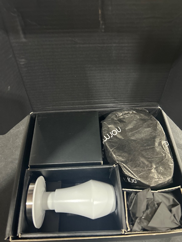Photo 1 of Normcore 53.3mm 7-in-1 Compact Barista Kit: Coffee Tamper, Distributor Tool, WDT with Stand, Dosing funnel, Puck Screen, Tamping Mat, Portafilter Stand, Barista Kit for Breville Sage 54mm, White