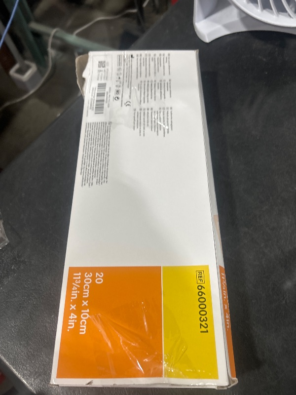 Photo 1 of Smith & Nephew Adhesive Dressing Primapore 4 X 11.75 Polyester Rectangle Tan Sterile (#66000321, Sold Per Pack) by Primapore