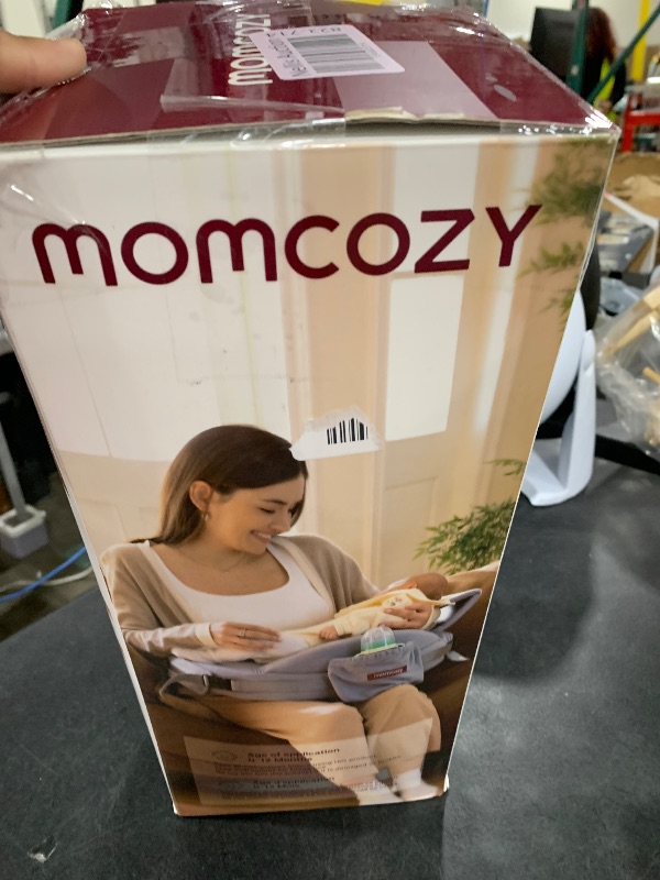 Photo 1 of Momcozy CozyPro Nursing Pillow for Breastfeeding - All Around Ergonomic Comfort & Support - Pioneering Safety Fence - Plus Size Wider Feeding Pillow with Lumbar Support for Easier & Healthier Nursing