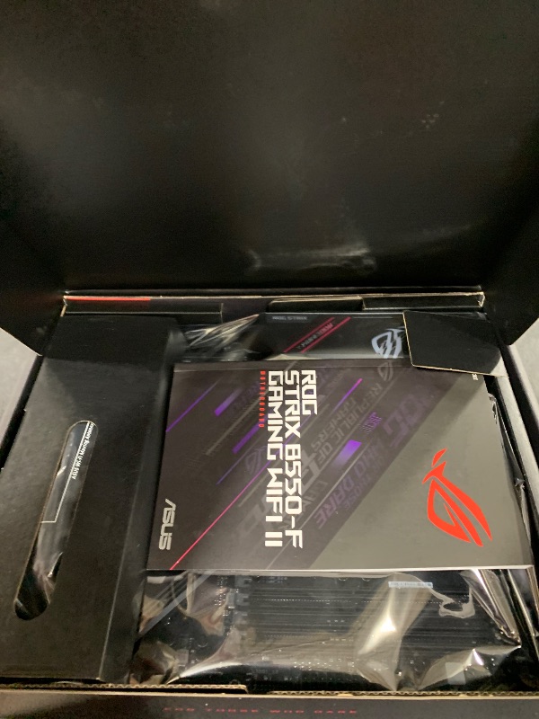 Photo 1 of ASUS ROG Strix B550-F Gaming WiFi II AMD Socket AM4 ATX DDR4 Motherboard