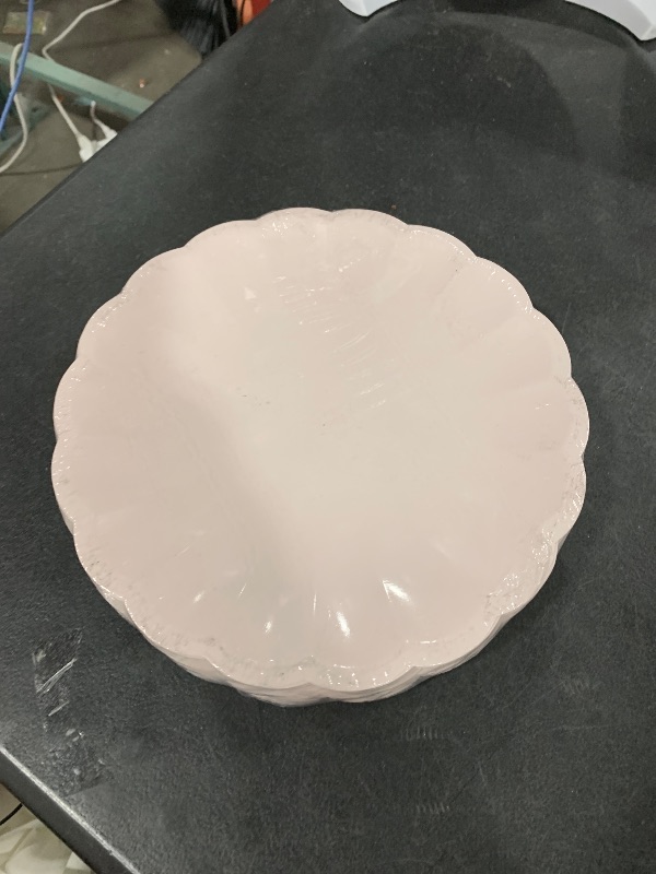 Photo 1 of PINK PLASTIC PLATES