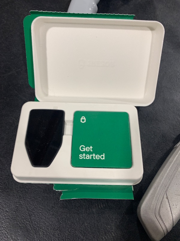 Photo 1 of Trezor Safe 5 - Crypto Hardware Wallet with Secure Element & Passphrase, Color Touchscreen and Haptic Feedback, Protect your Bitcoin and Digital Assets (Black Graphite)