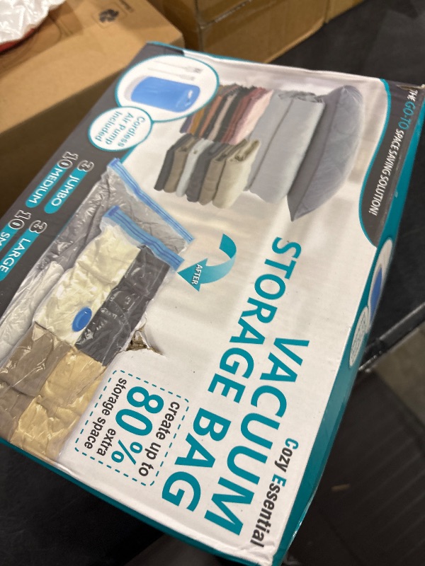 Photo 1 of 26 Pack Space Saver Storage Bags with Electric Air Pump