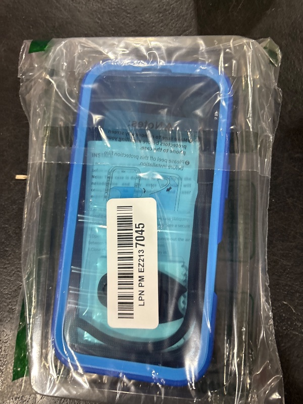 Photo 1 of SPORTLINK for iPhone 16 Pro Waterproof Case - Shockproof Dustproof Case with Built-in Clear Screen Protector, Full Body Heavy Duty Sealed Protective Cover for iPhone 16 Pro Case 6.3" Blue