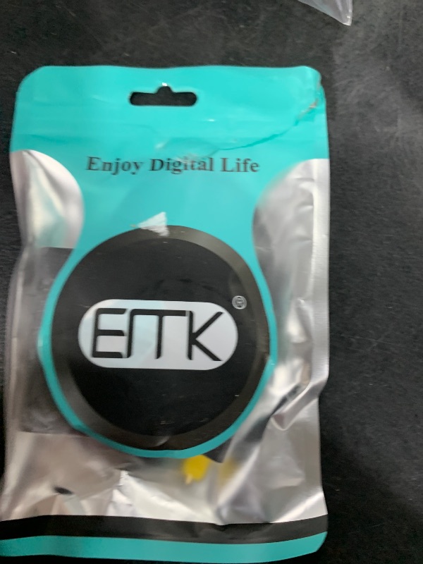 Photo 1 of EMK Optical Splitter 1x2 - 1 In 2 Out Digital Audio Splitter - Compatible With Home Theater, Sound Bar, TV, Blu-ray Players