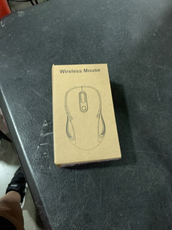 Photo 1 of Trueque Wireless Mouse for Laptop, 2.4GHz Ergonomic Computer Mouse with Back & Forward Buttons, 3 Adjustable DPI Levels, 6 Buttons, Optical USB Cordless Mice for Windows PC (Pure White, 1 Pack)