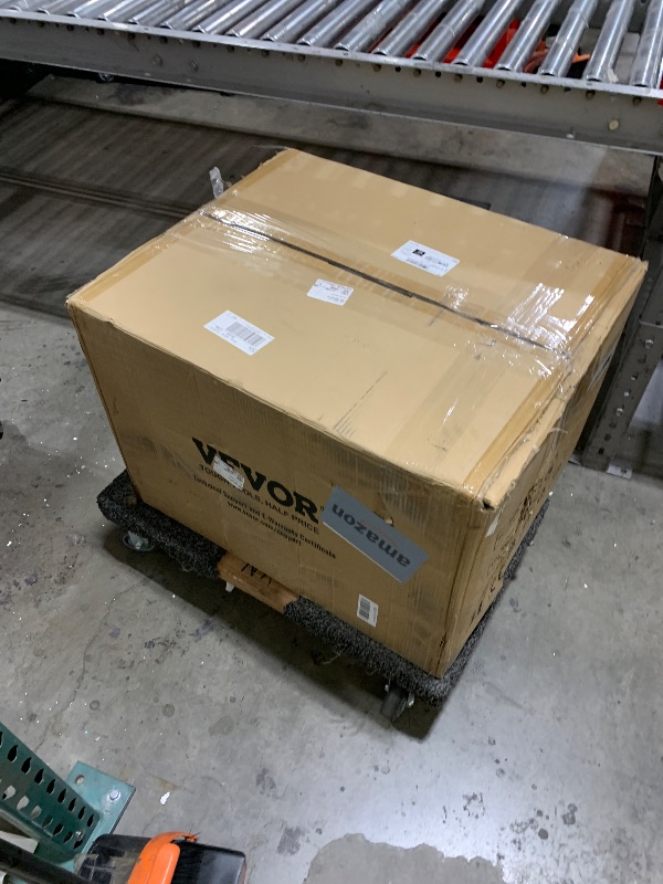 Photo 1 of VEVOR Drain Cleaner Machine 75FT x 1/2 Inch, Auto Feed Sewer Snake Drain Auger on Wheels, Portable Drain Cleaning Machine with 8 Cutters & Air-activated Foot Switch for 2" to 4" Pipes